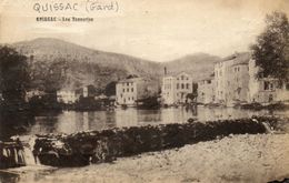 CPA - QUISSAC (30) - Aspect Des Tanneries En 1927 - Quissac