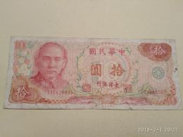 10 Yuan 1976 - Taiwan