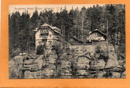 Brand Germany 1910 Postcard - Hohnstein (Sächs. Schweiz)