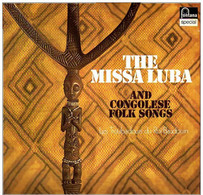 * LP *  THE MISSA LUBA AND CONGOLESE FOLK SONGS - LES TROUBADOURS DU ROI BAUDOIN (Holland 1969 Ex-!!!) - World Music