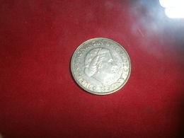 Monnaies & Billets > Monnaies > Pays-Bas > [ 8] Monnaies D'or Et D'argent PAYS-BAS 2 1/2 Florin Argent 1960 - Gold And Silver Coins