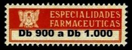 ST. THOMAS & PRINCE, Medicines Tax, ** MNH, F/VF - Nuevos