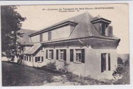 Montricher,Colonie Bois Désert, Façade Ouest II - Montricher