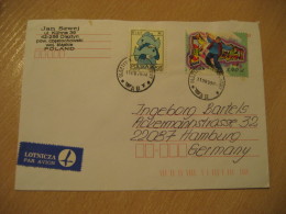 OLSZTYN POW. CZESTOCHOWSKI 1999 Skateboard Skating Patinage Stamp On Cover POLAND - Skateboard