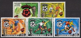 NORTH KOREA 2099-2103,unused,football - Unused Stamps