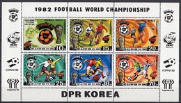 NORTH KOREA 2099-2104,unused,football - Neufs