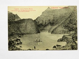 C.P.A. OCEANIE FRANCAISE : Tahiti , Le Lac Vaihiria, MATAIEA, Animé - Tahiti