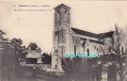 85 - Rare Cpa - Talmont (Vendée) L'église. Mr Raclet, édit En Face Le Vieux Château – No 994 - (Voir Scan). - Talmont Saint Hilaire