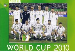 CHINE-Entier Postal De 2009-Equipe Nationale D'algérie - 2010 – South Africa