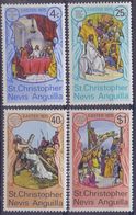 St. KITTS*NEVIS*ANGUILLA :1975: Y.312-15 Dentelled/neufs/MNH : ## EASTER / PÂQUES / PASEN / OSTERN ## - Easter