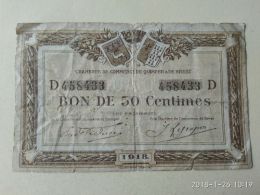 50 Cent   Quimper  1918 - Chamber Of Commerce