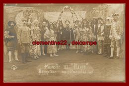 Munster , Carte Photo  , Camp Prisonniers , Théatre ,  Allemagne ,  Militaire , Guerre 1914 1918 Cachet - Munster