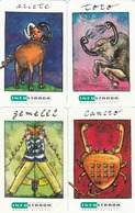 ITALY - Zodiac Set Of 12, Infostrada Telecards, Tirage 20000, Mint - Zodiaque