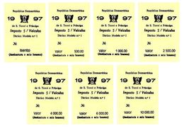 ST. THOMAS & PRINCE, Automobile Licence, (*) MNG, F/VF - Ungebraucht