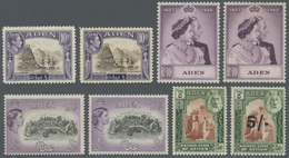 **/*/O Aden: 1937/1968 (ca.), Accumulation In Stockbook Incl. Seiyun And Hadhramaut With Several Better Iss - Yemen