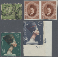 **/*/O Ägypten: 1867-1960's: Collection And Stock Of Mint And Used Stamps, From Pyramid Issues To Semi-mode - 1915-1921 Protettorato Britannico