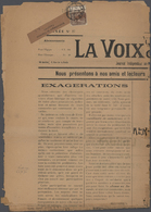 Br Ägypten: 1911-1950's FRANKED NEWSPAPERS: A Very Scarce Group Of 33 Egyptian Newspaper In Good/fine C - 1915-1921 Protettorato Britannico