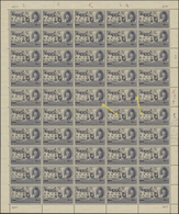 ** Ägypten: 1946/1962, U/m Accumulation Of Complete Sheets And Large Units, Also A Nice Selection Of Bl - 1915-1921 British Protectorate