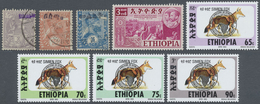 **/*/O Äthiopien: 1894-1990's: Mint And Used Collection In A Stockbook, From First Issue And Early Overprin - Ethiopia