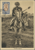 Äthiopien: 1931, Lot Of (unused) 15 Ppc With Franking On Picture Side, Showing Typical Views Like Na - Etiopia