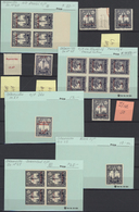 **/*/O Alawiten-Gebiet: 1935-31, Stock In Large Album With Sheets, Blocks Of Four And Many Varieties, Inver - Storia Postale