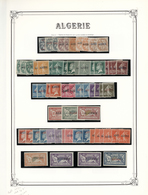 */**/O Algerien: 1924/1958, Mainly Mint Collection On Yvert Album Pages, Well Collected Throughout Incl. So - Other & Unclassified