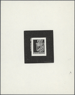 (*) Algerien: 1926/1945 (ca.), Definitives "Views" And "Coat Of Arms", Group Of Seven Single Die Proofs - Altri & Non Classificati