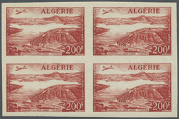 **/*/(*) Algerien: 1930/1958 (ca.), Mint Accumulation Of Apprx. 24o IMPERFORATE Stamps Incl. Better Items, Bl - Sonstige & Ohne Zuordnung