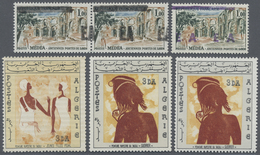 **/*/O Algerien: 1937/1982 (ca.), Accumulation In Binder With Many Complete And Better Sets Specially In Th - Algérie (1962-...)