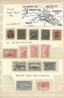 */(*)/O Armenien: 1919/1921, Mainly Mint Accumulation Of Apprx. 150 Overprint Stamps Incl. A Few Units, Vari - Armenië