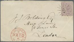 Br Neusüdwales: 1872/1889 (ca.), Accumulation Of 19 Covers To England Incl. Different Rates And Frankin - Covers & Documents