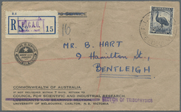 Br Australien - Besonderheiten: 1916/1951, Lot Of 17 Better Covers/cards (single Lots), Showing Many In - Other & Unclassified