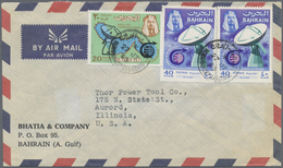 Br Bahrain: 1953/1980 (ca.), Group Of Apprx. 40 Covers, Mainly Commercial Mail. - Bahrein (1965-...)