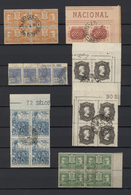 O Brasilien: 1930/1955, Specialised Assortment Of Used Units Up To Block Of 20, Comprising Definitves - Autres & Non Classés