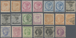 */O Prinz-Edward-Insel: 1862-1872: Mint And Used Collection Of 20 Stamps, Mint And Used, Various Issues, - Storia Postale