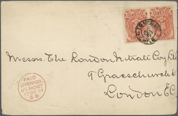 Br/GA Chile: 1891/1913, FISCALS POSTALLY USED, Collection Of 34 Covers/stationeries Bearing Fiscals Stamps - Cile