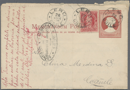 Br/GA Chile: 1900/1990 (ca.), Collection Of Almost 600 Entires, Showing A Good Range Of Early To Modern It - Chili