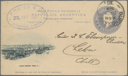 Br/GA Chile: 1903/1990, Incoming Mail, Collection Of More Than 160 Entires, Which All Have Been Sent To Ch - Chile