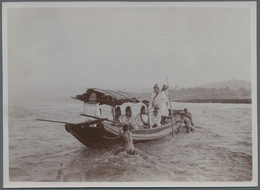 China - Besonderheiten: 1910/1914: 70 Photos Taken On Board Of A German Armed River Boat SMS Otter I - Other & Unclassified