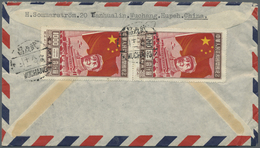 Br/GA China - Volksrepublik: 1910/1970 (ca.), Lot Of 49 Covers/cards (incl. Some Kiauchou, Portuguese Maca - Other & Unclassified