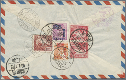 Br China - Volksrepublik - Provinzen: North China, 1949, Covers (5) To USA (3) Or Used Inland (2) Inc. - Autres & Non Classés