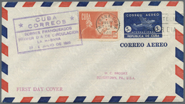 GA Cuba: 1949/2000 (ca.), AEROGRAMMES: Accumulation With About 700 Unused And Used/CTO Aerogrammes With - Autres & Non Classés