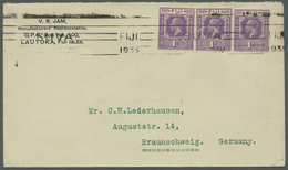 GA/Br/ Fiji-Inseln: 1900/1980 (ca.), Accumulation With About 52 Postal Stationeries (postcards, Lettercards - Fidji (...-1970)