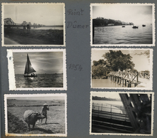 Französisch-Indochina: 1954-1955: Photoalbum Of A German Foreign Legioner In Indochina With 162 Phot - Briefe U. Dokumente