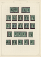 O/*/(*)/Brfst Grenada: 1861/1890, Used And Mit Collection Of 94 QV Heads, Neatly Arranged On Album Pages, Showing - Grenada (...-1974)