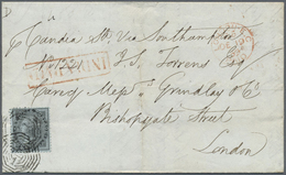 Br Indien: 1850's-1870's: Group Of 11 Covers To Great Britain (six To Ireland, Five To England), With V - Other & Unclassified