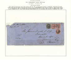 GA/Br/O Indien: 1854-1902, SIND And NORTHERN CIRCLE: Postal History Collection Of Near To 130 Queen Victoria - Autres & Non Classés