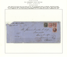 GA/Br/O Indien: 1854-1902, SIND And NORTHERN CIRCLE: Postal History Collection Of Near To 130 Queen Victoria - Altri & Non Classificati