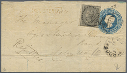 Br/GA Indien: 1858-1885 Ca.: Nine Special Inland Covers, Five Registered (incl. Scarce Reg. Handstamps), O - Sonstige & Ohne Zuordnung