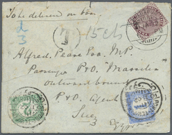 Br/GA Indien: 1895-1952 Destination EGYPT: Group Of 46 Covers And Postal Stationery Items From India To Eg - Autres & Non Classés